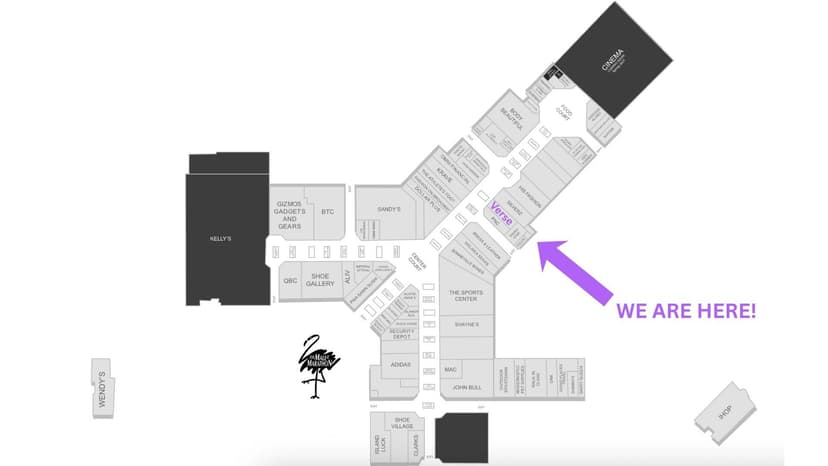 Inside Mall at Marathon, next to Professional Nutrition Centre (PNC) Venue Logo